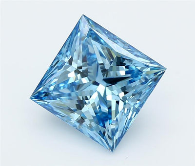 4.03 Carat Princess Lab Diamond :: Greenstar spin frame 07