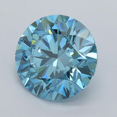 1.29 Carat Round Lab Diamond :: Greenstar spin frame 07