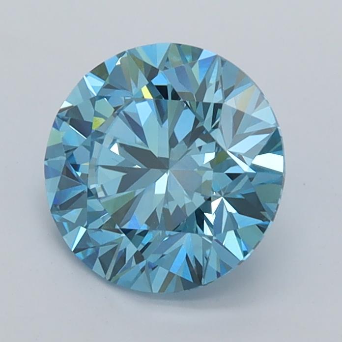 1.29 Carat Round Lab Diamond :: Greenstar spin frame 07