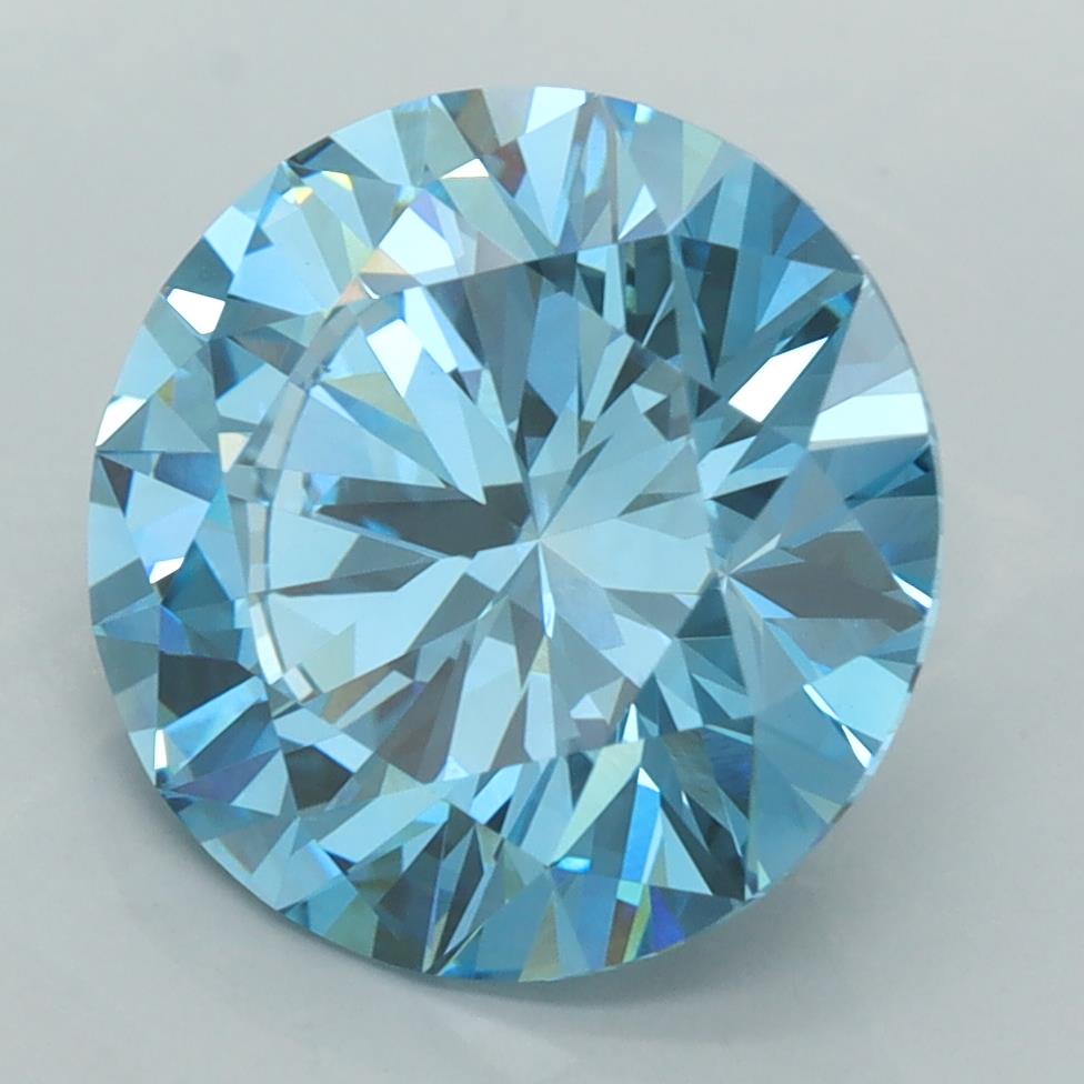 5.05 Carat Round Lab Diamond :: Greenstar spin frame 07