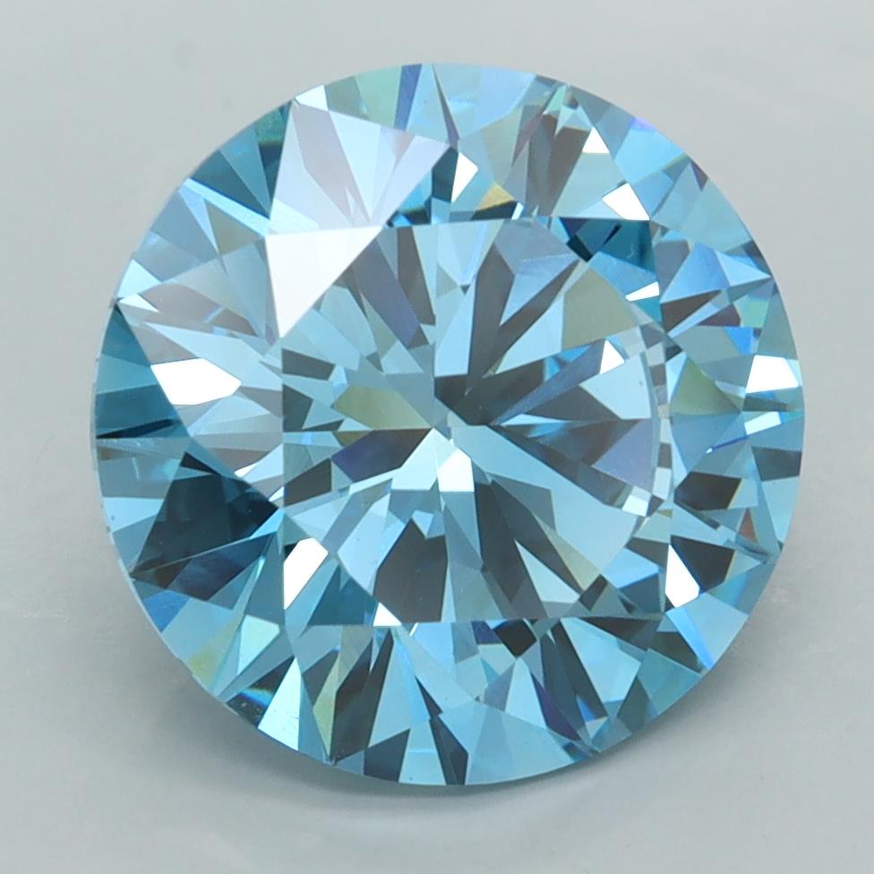 5.02 Carat Round Lab Diamond :: Greenstar spin frame 07