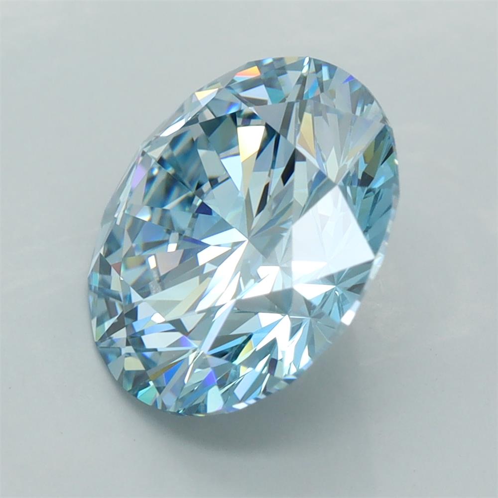5.01 Carat Round Lab Diamond :: Greenstar spin frame 07