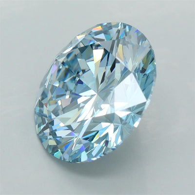 5.01 Carat Round Lab Diamond :: Greenstar spin frame 07