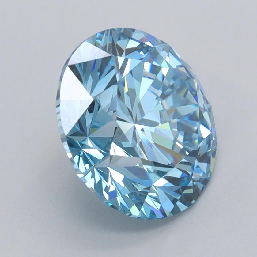 2.51 Carat Round Lab Diamond :: Greenstar spin frame 07
