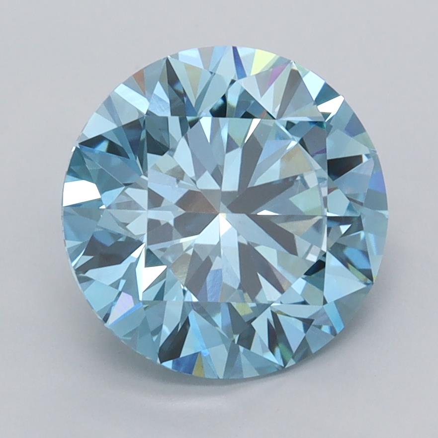 3.00 Carat Round Lab Diamond :: Greenstar spin frame 07