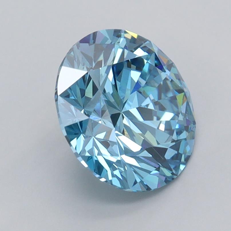 2.04 Carat Round Lab Diamond :: Greenstar spin frame 07