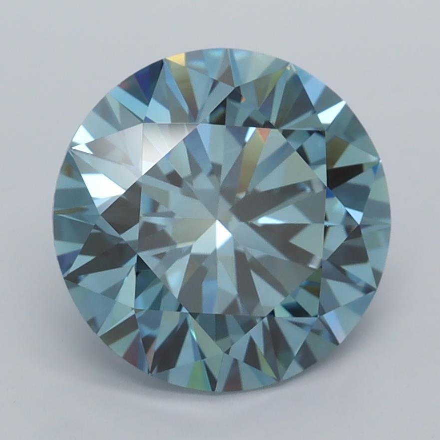 2.89 Carat Round Lab Diamond :: Greenstar spin frame 07