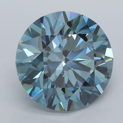 4.01 Carat Round Lab Diamond :: Greenstar spin frame 07
