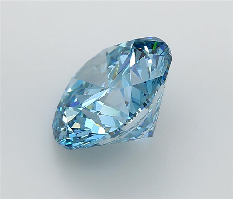 5.38 Carat Round Lab Diamond :: Greenstar spin frame 07