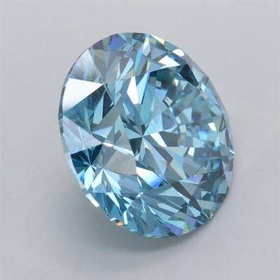 5.06 Carat Round Lab Diamond :: Greenstar spin frame 05