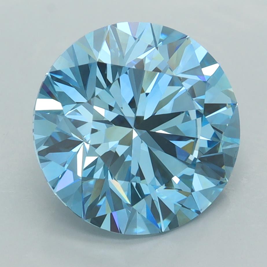 4.06 Carat Round Lab Diamond :: Greenstar spin frame 05