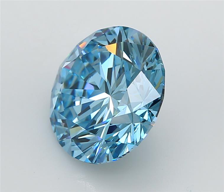 5.38 Carat Round Lab Diamond :: Greenstar spin frame 05