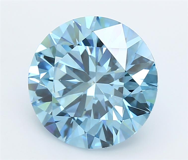 5.04 Carat Round Lab Diamond :: Greenstar spin frame 05