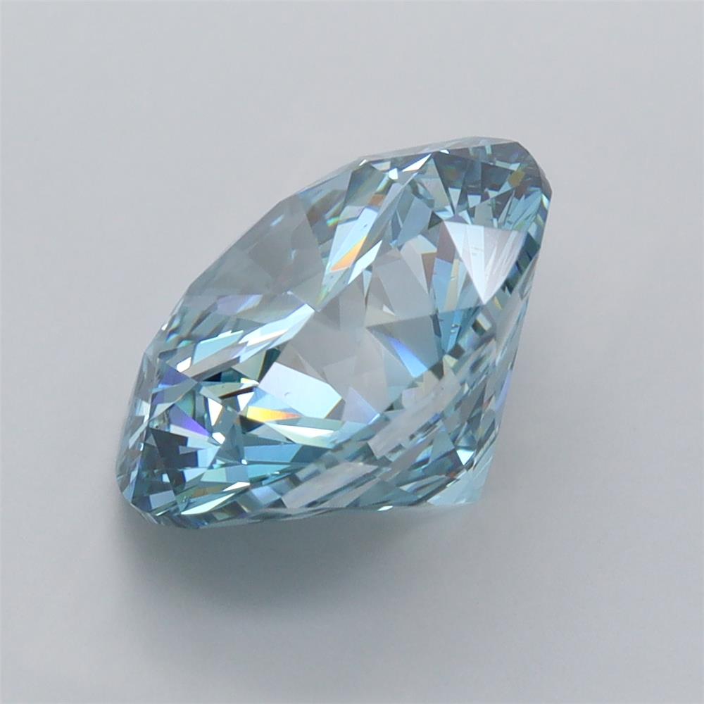 4.97 Carat Round Lab Diamond :: Greenstar spin frame 05
