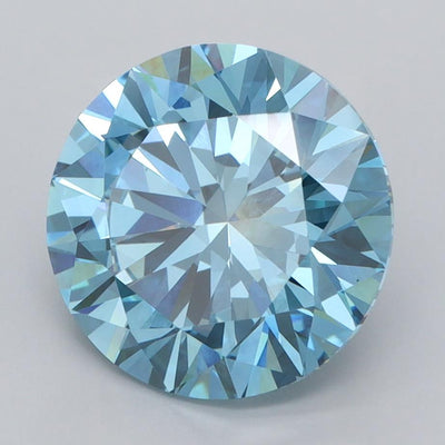 4.01 Carat Round Lab Diamond :: Greenstar spin frame 05