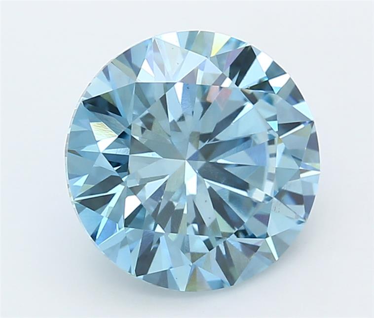 5.07 Carat Round Lab Diamond :: Greenstar spin frame 05