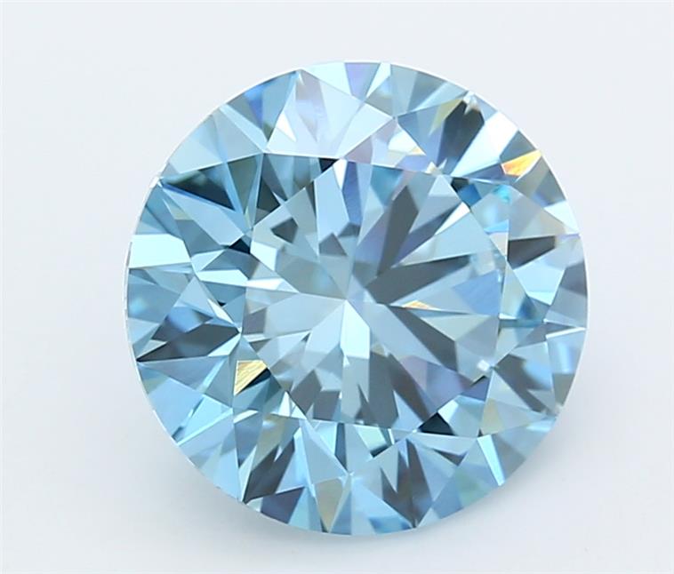 5.02 Carat Round Lab Diamond :: Greenstar spin frame 06