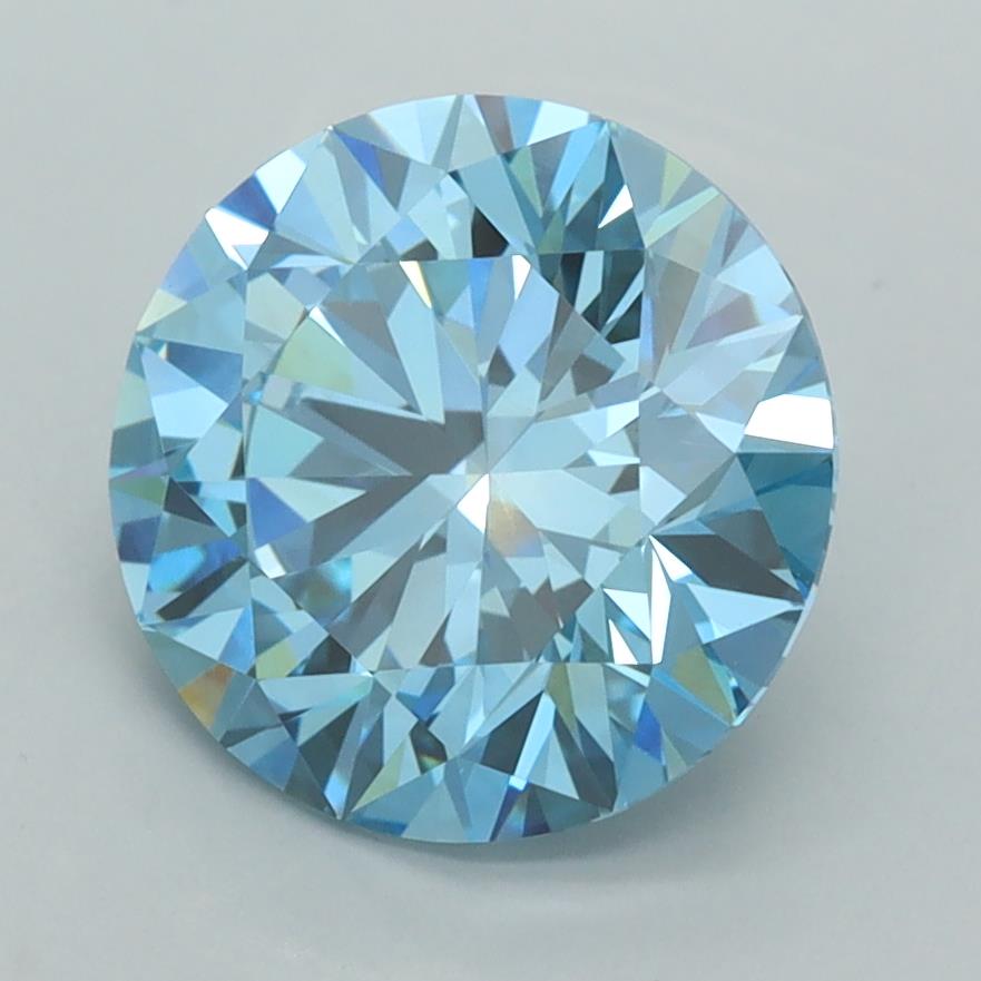 3.02 Carat Round Lab Diamond :: Greenstar spin frame 06