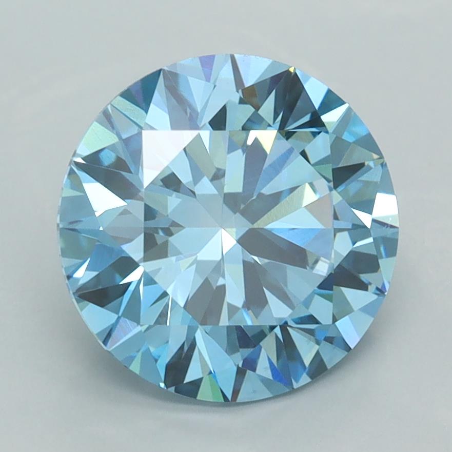 3.01 Carat Round Lab Diamond :: Greenstar spin frame 06