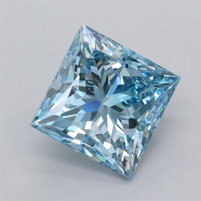 3.51 Carat Princess Lab Diamond :: Greenstar spin frame 06
