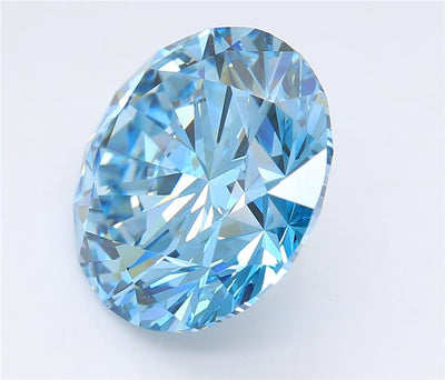 6.02 Carat Round Lab Diamond :: Greenstar spin frame 06
