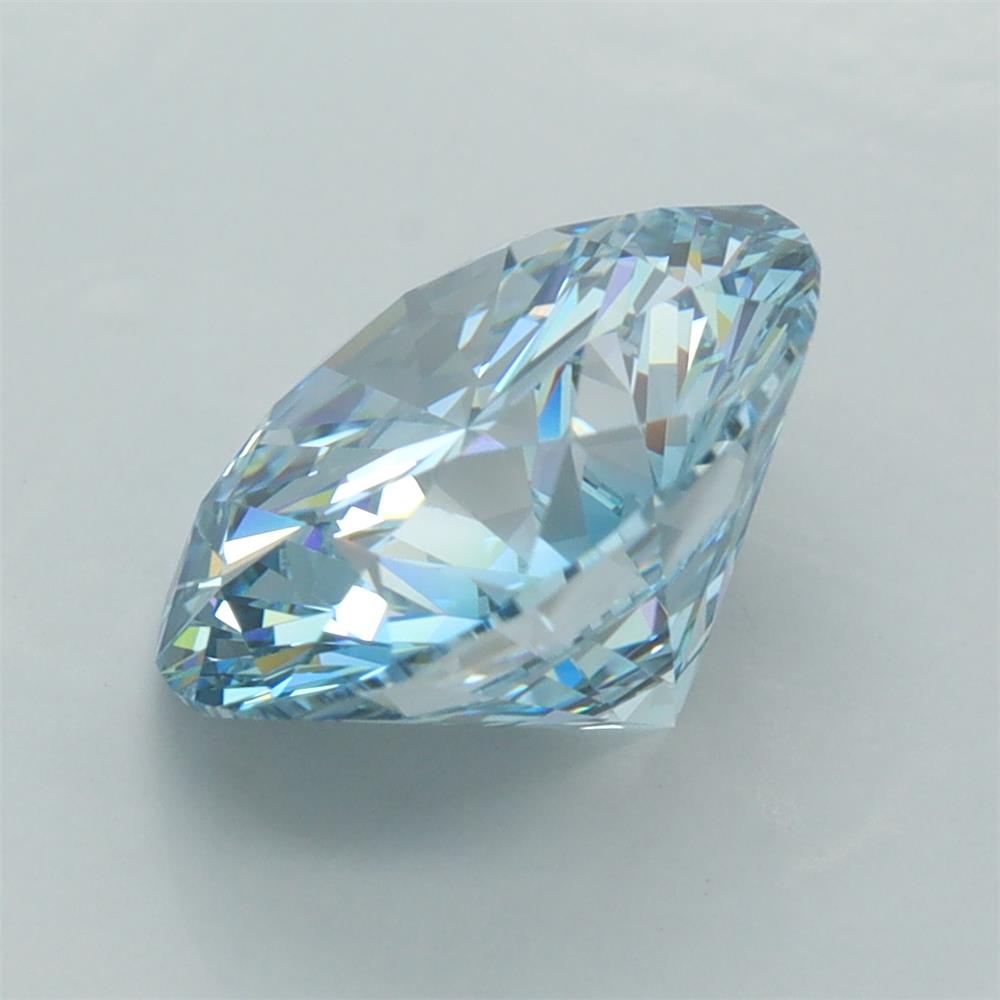 5.01 Carat Round Lab Diamond :: Greenstar spin frame 06