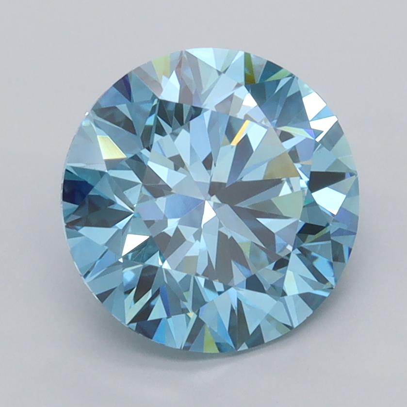 2.51 Carat Round Lab Diamond :: Greenstar spin frame 06