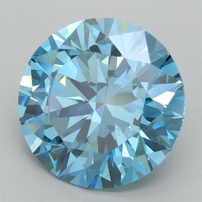 5.95 Carat Round Lab Diamond :: Greenstar spin frame 06