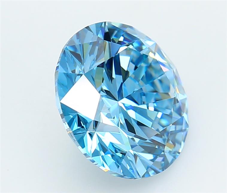4.07 Carat Round Lab Diamond :: Greenstar spin frame 06