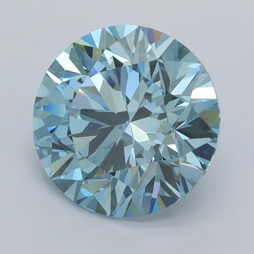 2.51 Carat Round Lab Diamond :: Greenstar spin frame 06