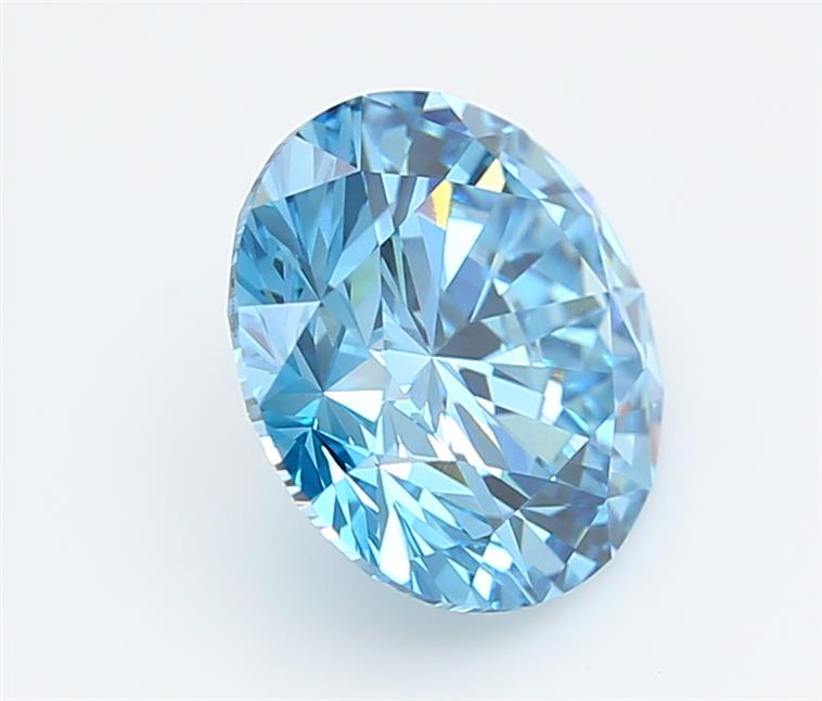 3.09 Carat Round Lab Diamond :: Greenstar spin frame 06