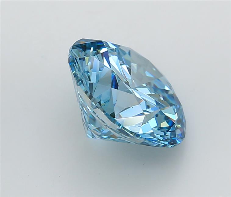 5.38 Carat Round Lab Diamond :: Greenstar spin frame 06