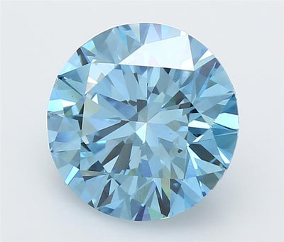 5.01 Carat Round Lab Diamond :: Greenstar spin frame 06
