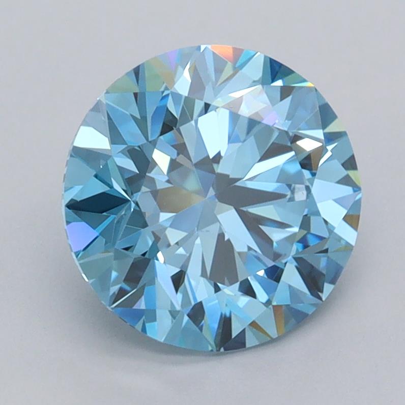 2.02 Carat Round Lab Diamond :: Greenstar spin frame 06