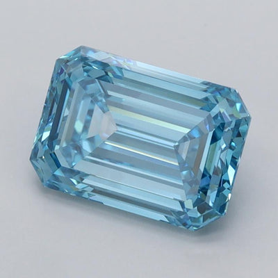 2.06 Carat Emerald Lab Diamond :: Greenstar spin frame 06