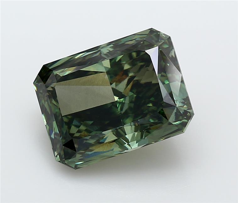 7.40 Carat Radiant Lab Diamond :: Greenstar spin frame 06