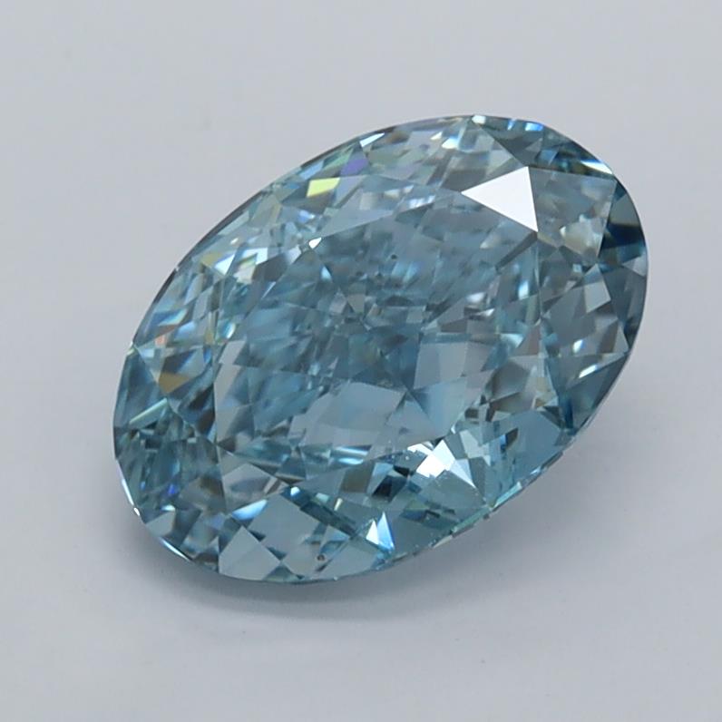 1.57 Carat Oval Lab Diamond :: Greenstar spin frame 06