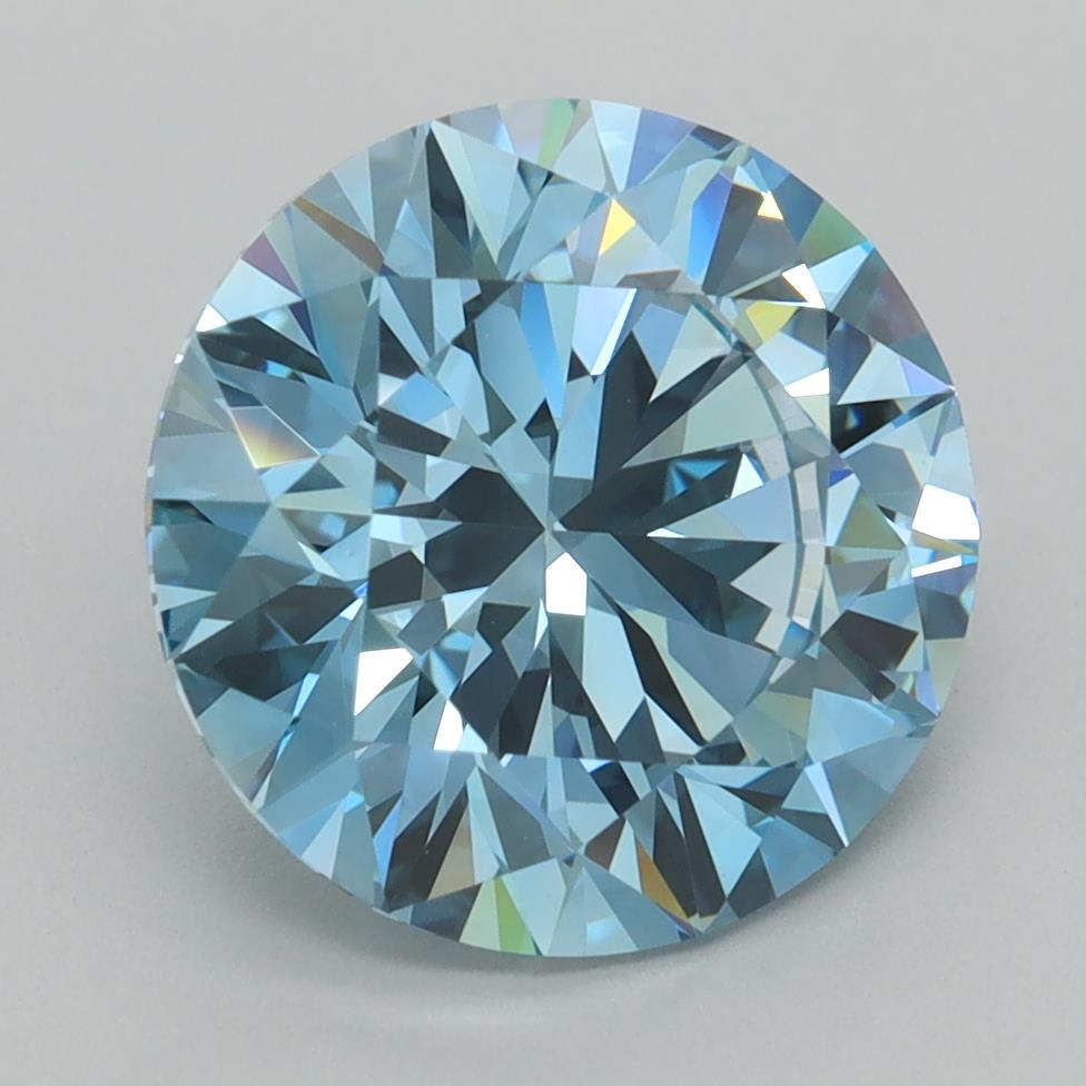 4.02 Carat Round Lab Diamond :: Greenstar spin frame 06