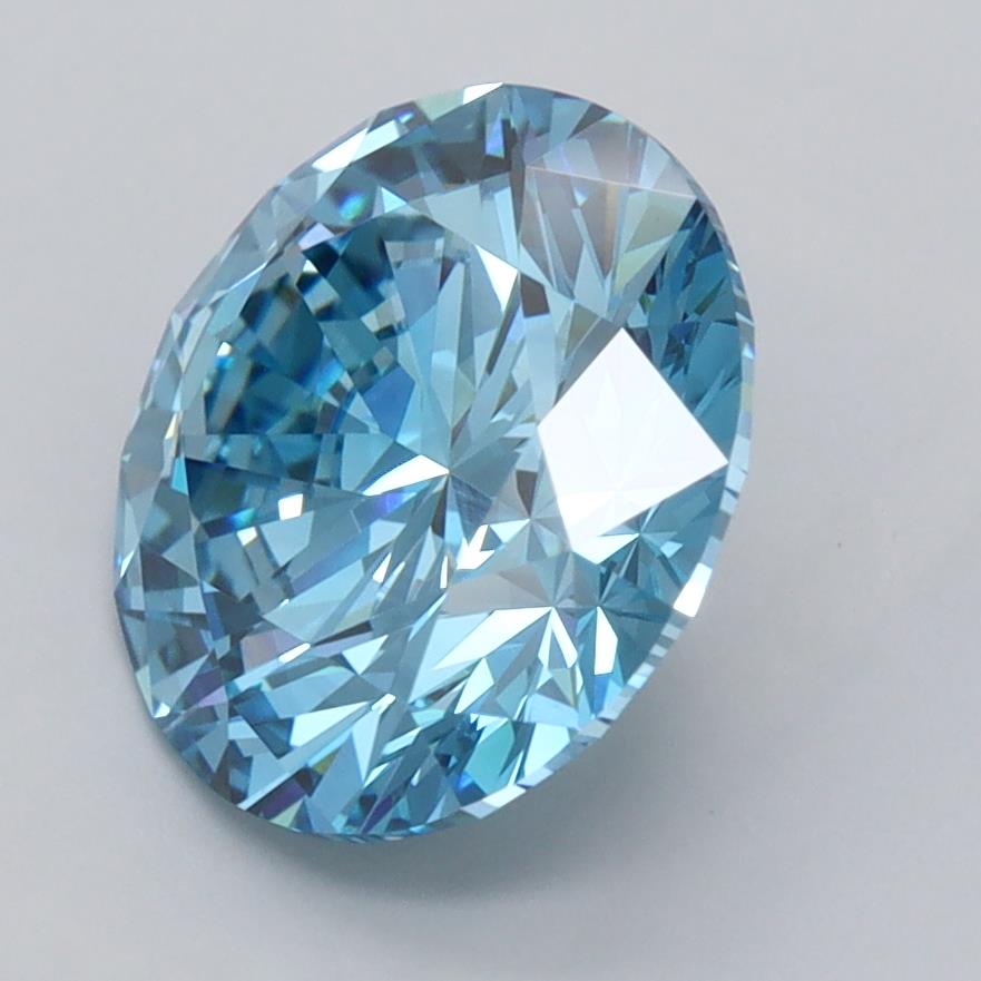 3.46 Carat Round Lab Diamond :: Greenstar spin frame 06
