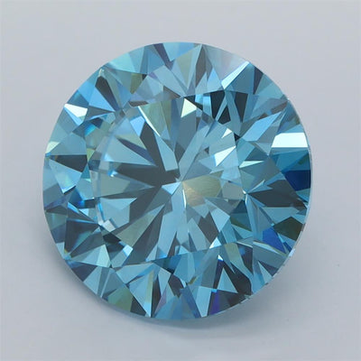 5.00 Carat Round Lab Diamond :: Greenstar spin frame 04