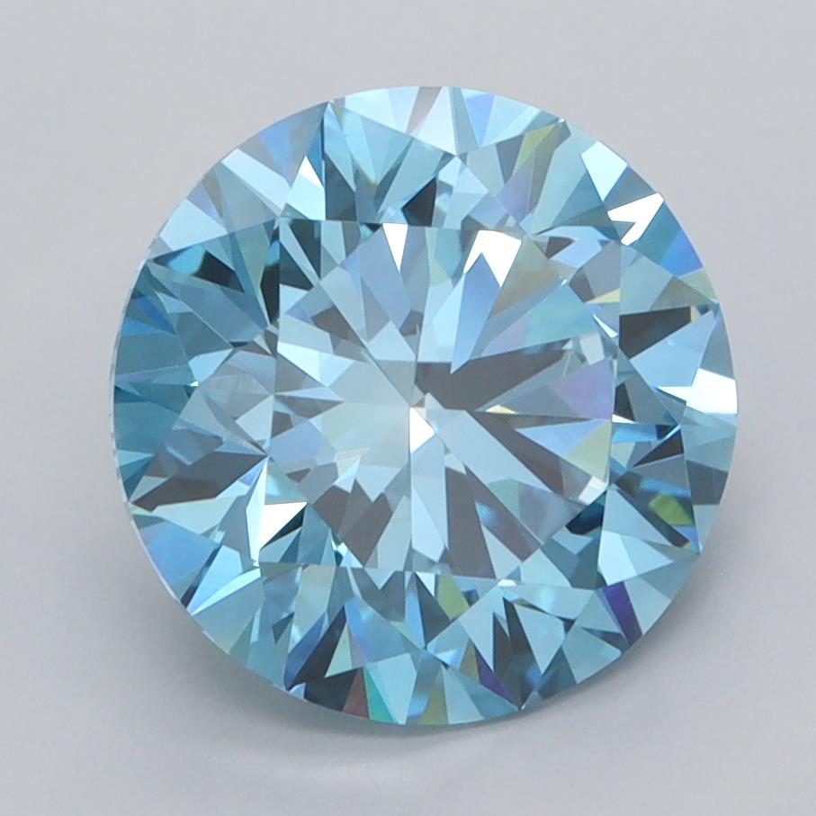 3.56 Carat Round Lab Diamond :: Greenstar spin frame 04