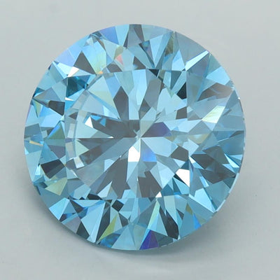 4.02 Carat Round Lab Diamond :: Greenstar spin frame 04