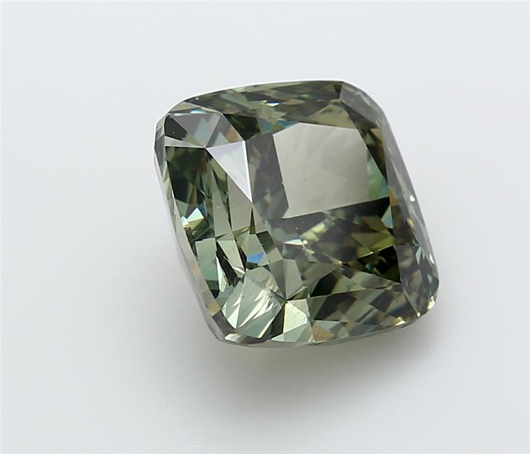 7.02 Carat Cushion Lab Diamond :: Greenstar spin frame 04