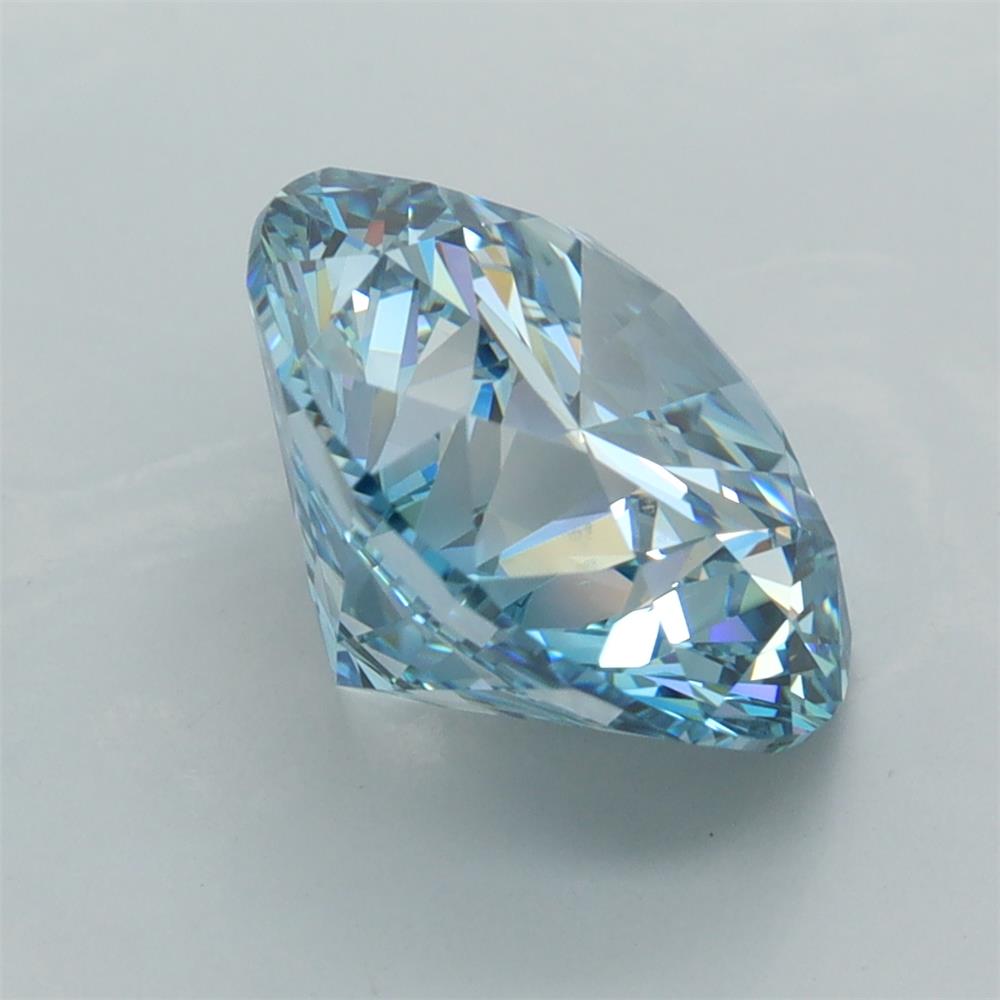 5.02 Carat Round Lab Diamond :: Greenstar spin frame 04