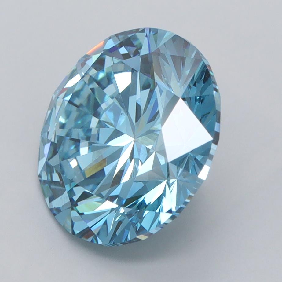 4.01 Carat Round Lab Diamond :: Greenstar spin frame 04