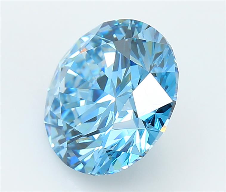 4.07 Carat Round Lab Diamond :: Greenstar spin frame 04