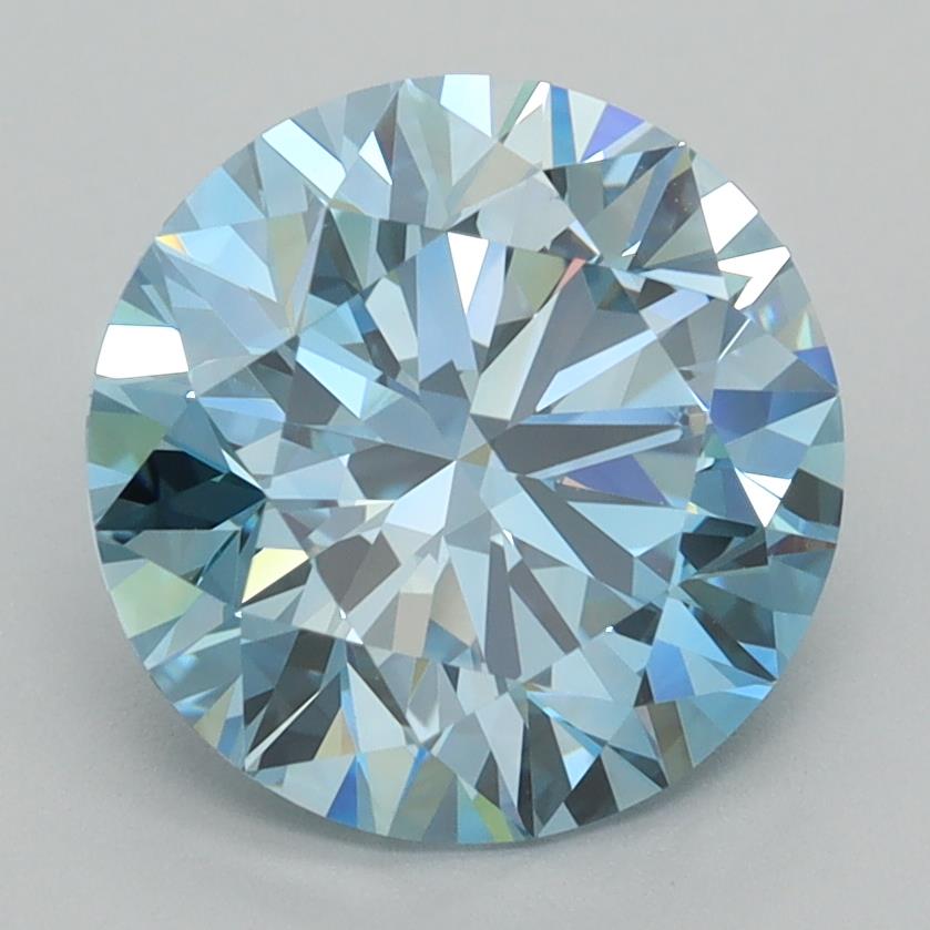 3.01 Carat Round Lab Diamond :: Greenstar spin frame 04