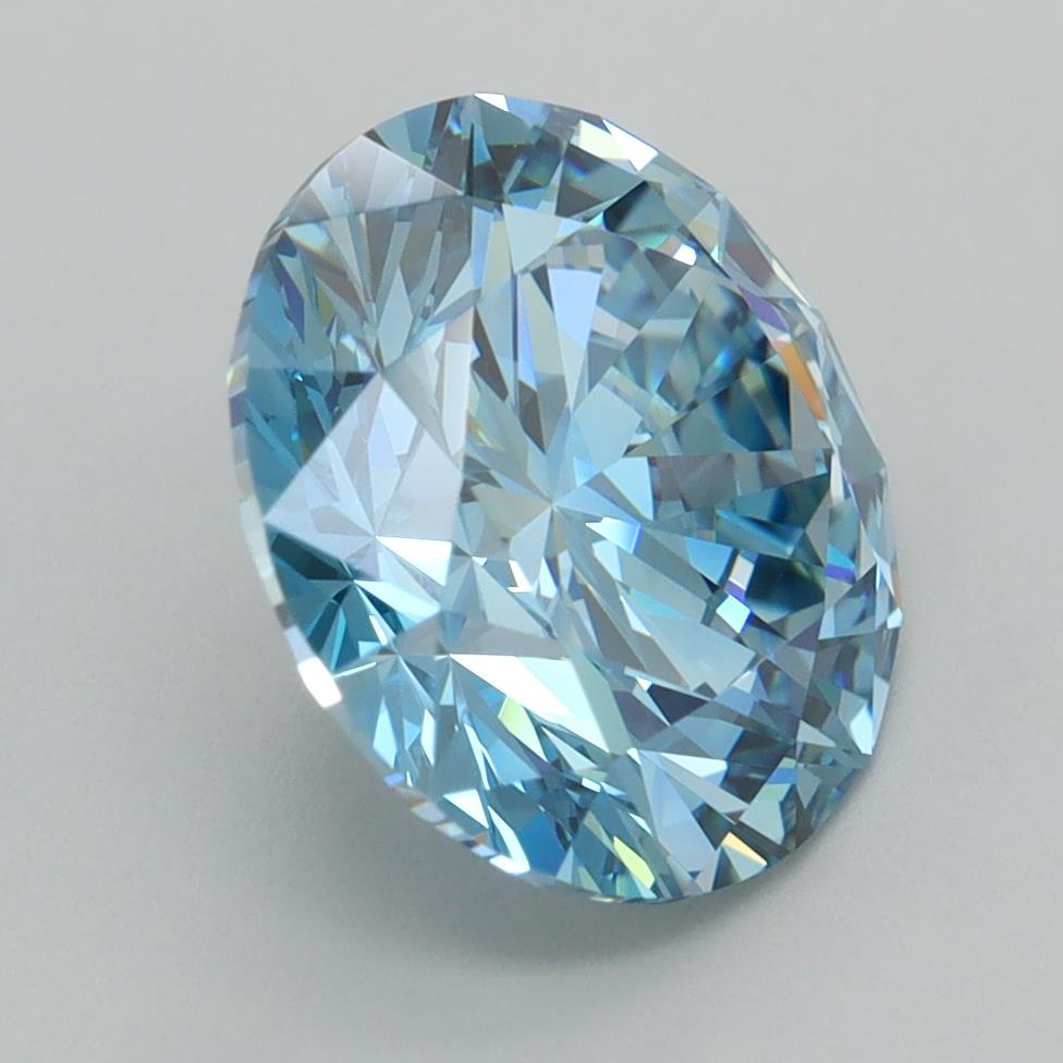 4.02 Carat Round Lab Diamond :: Greenstar spin frame 04