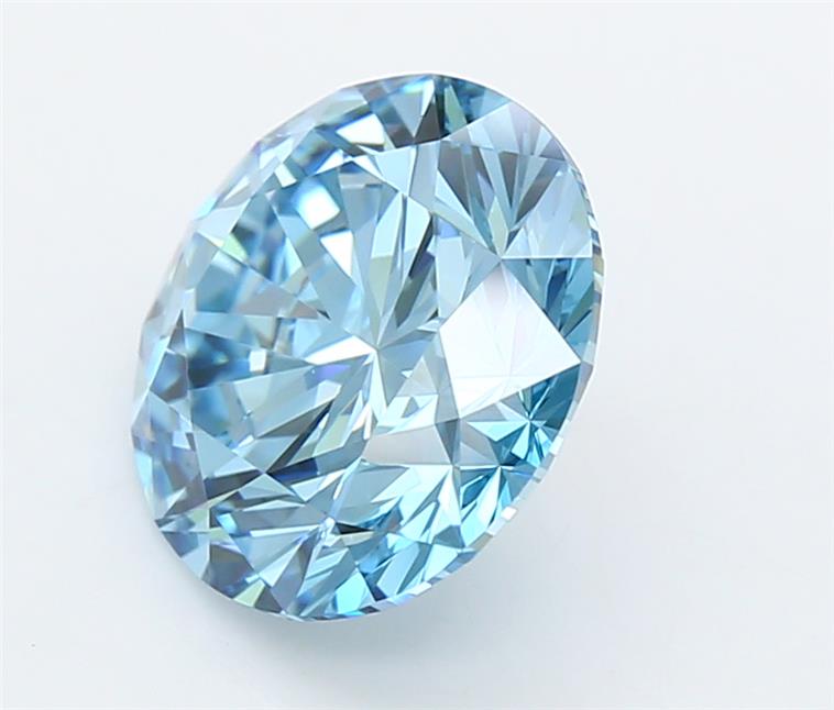 3.78 Carat Round Lab Diamond :: Greenstar spin frame 04