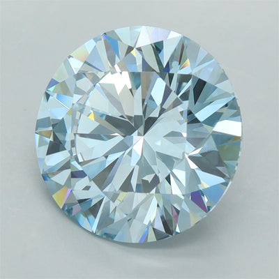 5.01 Carat Round Lab Diamond :: Greenstar spin frame 04